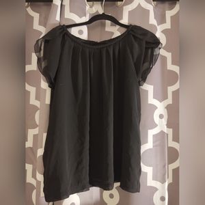 Black blouse with nice details